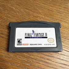 Final Fantasy IV Advance Nintendo Game Boy Advance, 2005, Authentic, Tested