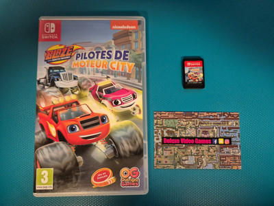 NINTENDO SWITCH: Blaze Monster Machines - City Engine Drivers