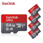 Carte mémoire Sandisk Ultra Micro SD 128 Go U1 A1 Classe 10 32 Go 64 Go