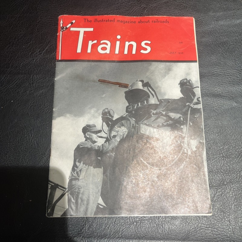 Trains Magazine 1948 July 13 ideal passenger cars Operation Selkirk