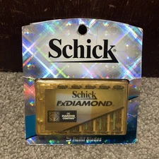 Schick FX Diamond Razor 5 Refill Blades w/ Diamond Coating