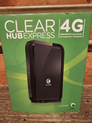 Wi-Fi Internet Modem Router 4G, Clear Hub EXPRESS  for Home New! Mac & PC