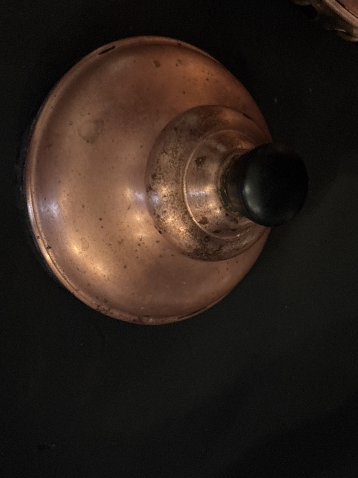 Vintage Simplex Whistling Copper Kettle (England) Used Collectible