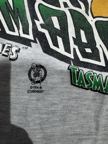 Vintage 1996 Boston Celtics Looney Tunes Taz Terror From Above T-Shirt Gr. L Warner - Bild 7 von 10