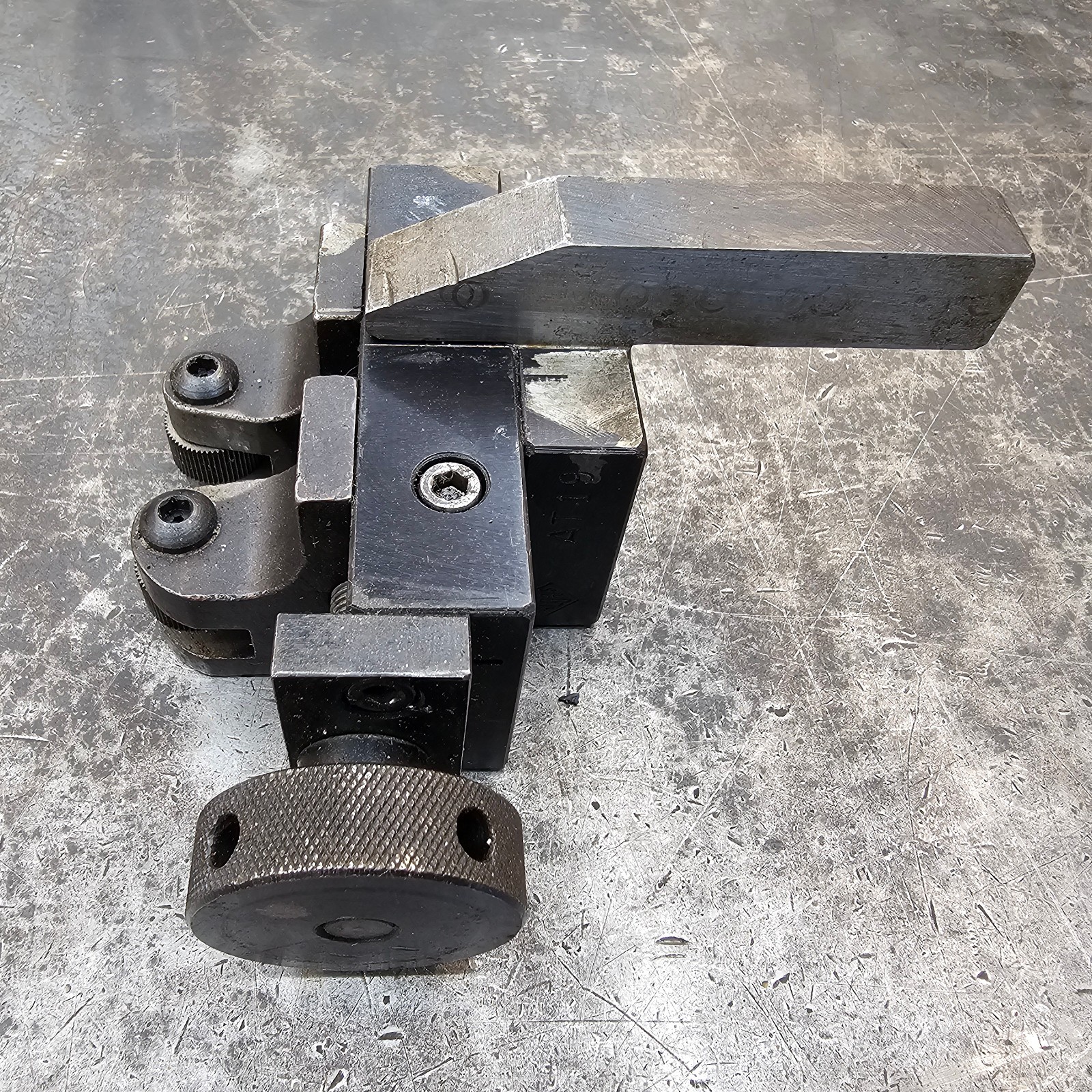 Aloris AT19 AT-19 Adjustable Lathe Knurl Knurling Tool 3/4" Square Shank
