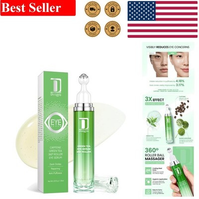 Soothing Caffeine Green Tea Eye Cream - Anti-Aging Care for All Skin Types