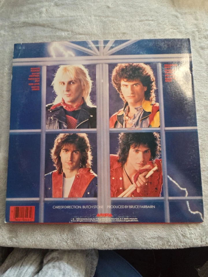 KROKUS - The Blitz (Arista) - 12" Vinyl Record LP - VG All Original  - Image 2 of 4