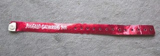Insane Clown Posse Gathering Of The Juggalos 2000 Wristband Bracelet ICP GOTJ