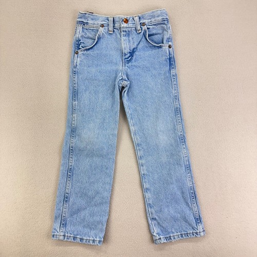 Vintage Wrangler Jeans Bundle (3) Boys 6 Cowboy Cut Western Bootcut - Picture 5 of 12
