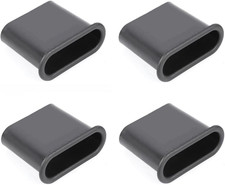 4 Pack Speaker Port Tubes Flat-Shaped 110X30Mm Sound Box Air Vent Reflex Ports T