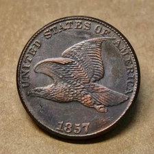 NICE 1857 Flying Eagle Cent VG As Shown In The Figure Very Good