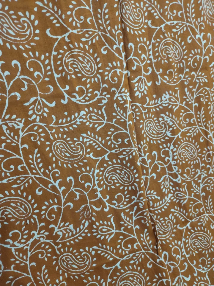 Ручной работы пейсли блок печати хлопок саронг: богемное пляж надежном - Изображение 2 из 4