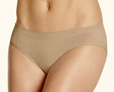 JOCKEY Smooth  Shine Seamfree Seamless Nude Bikini Panty Womens S 5 M 6 L 7 2XL