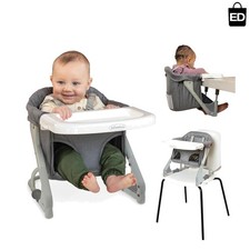 Secure and Easy-Clean Travel Booster Seat - Ideal for Busy Families with Infants