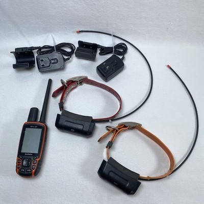 Garmin Astro 320 GPS Tracker and Two DC40 Dog Collars