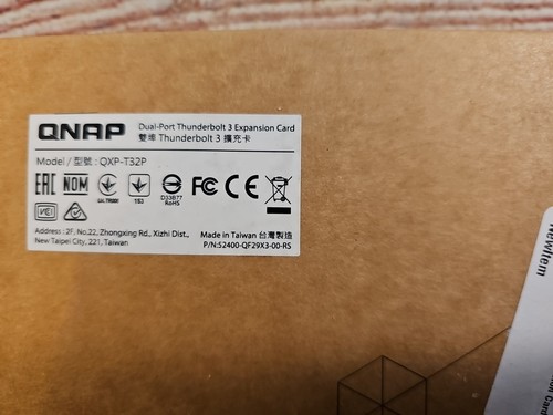 Carte d'extension QNAP Thunderbolt 3 pour TVS-h1688X et TVS-h1288X NAS (QXP-T32P) - Photo 5/8