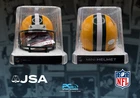 Davante Adams Signed Auto NFL Football Riddle Mini Helmet JSA COA WPE20