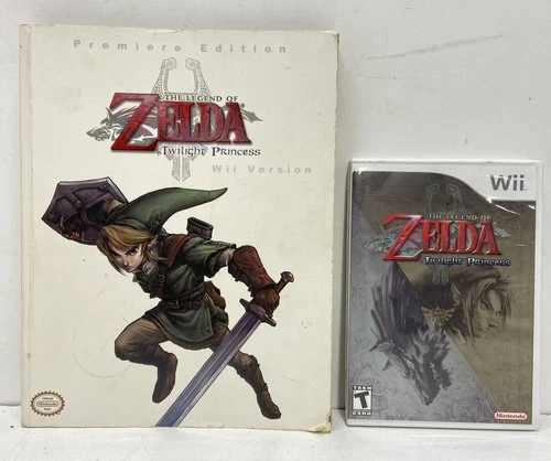 The Legend of Zelda: Twilight Princess w/ Premiere Edition Guide - Nintendo Wii