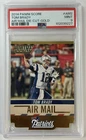 (MA6) 2014 Panini Score "Air Mail" Die-Cut Gold Card Tom Brady #AM2 PSA 9 MINT