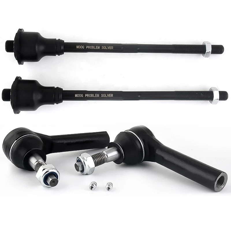 4 peças MOOG extremidade da haste de amarração dianteira para Chevy Silverado GMC Sierra Yukon 2500 3500 HD - Imagem 4 de 4