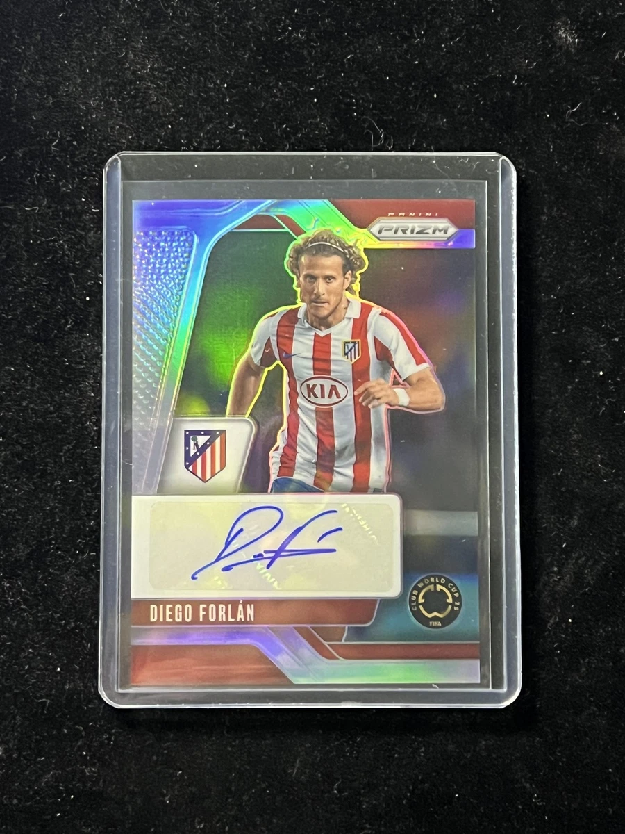 22-23 Panini Prizm DIEGO FORLAN 直筆サインカード Diego Forlan Autograph 2022-23 Panini Prizm Signature Manchester