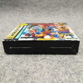 Capcom X-Men vs Street Fighter Sega Saturn Game Used, Box Damage
