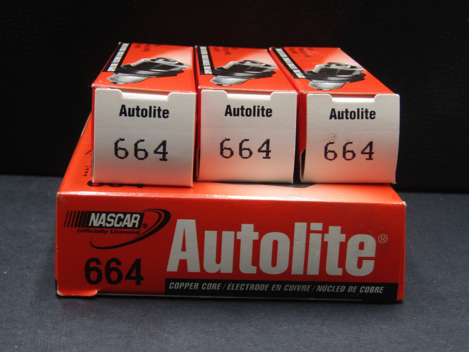 Autolite 664 Spark Plugs 3  pack Auto Truck Automotive Ignition New