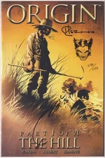 WOLVERINE ORIGIN #1 DYNAMIC FORCES SIGNED QUESADA REMARKED LOGAN SKETCH B DF COA