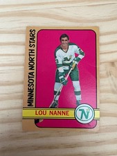 1972-73 O-Pee-Chee #10 Lou Nanne - Minnesota North Stars (invMA1)