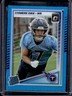 2025 Panini Donruss Optic Chimere Dike Rated Rookie Aqua Prizm #/349 Titans