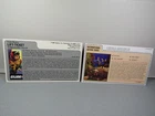 GI JOE -- 1986 / 1993 LIFT-TICKET, INTERNATIONAL ACTION FORCE Uncut File Cards