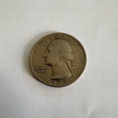 1977 Quarter no mint mark  ''Good Condition'', Rare Hard to Find