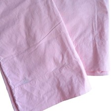 Vintage Sears Roebuck Standard Pillowcases Pair of 2 Pink Percale 19x38 USA Made