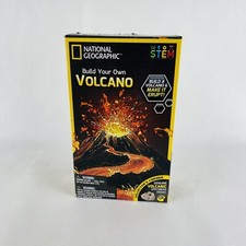 National Geographic Build Your Own Volcano NEW Open Box STEM