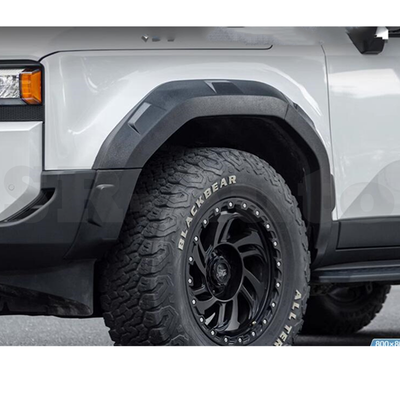 Fits Land Cruiser Prado LC250 2024 2025 Wheel Fender Trim Kit Widening