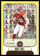 2021 Panini Legacy #115 Dante Hall Yellow #/150