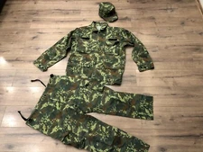 ALBANIA ARMY MILITARY FLECTARN CAMO UNIFORM BDU CAMOUFLAGE XLR SIZE COMPLETE #33