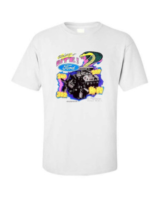 Small Block Ford 260 289 302 Hi-Po Engine Cobra T-shirt Single Or Double Print