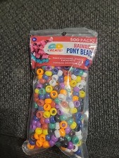 Create Rainbow Pony Beads New In Package 500 Pack