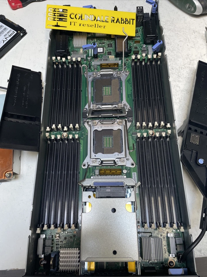 IBM FLEX SYSTEM X240 COMPUTER NODE CHASSIS CTO 8737-AC1 LGA2011-2 V2 CADDY - Image 3 of 4