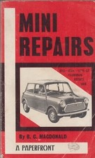 MINI 850 1000 1275GT SALOON CLUBMAN ESTATE VAN (1959-79) OWNERS REPAIR BOOK