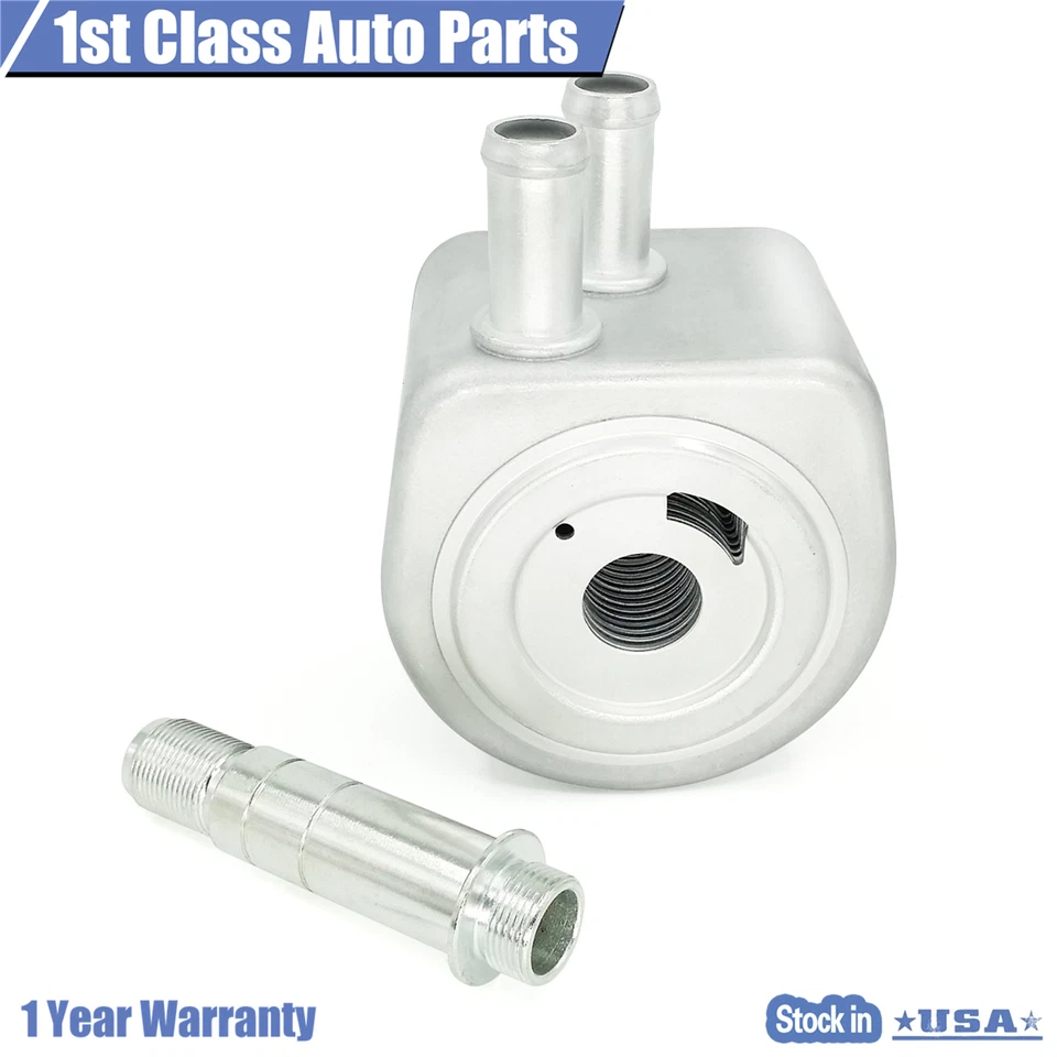 Enfriador de aceite de motor para Ford E-150 E-250 E-350 E-450 F7UZ6A642EA 1997-2002 Foto 3 de 4