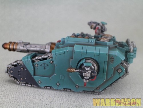 Warhammer 30K WDS painted Legiones Astartes Sicaran Venator Tank Hunter s41 - Picture 11 of 13