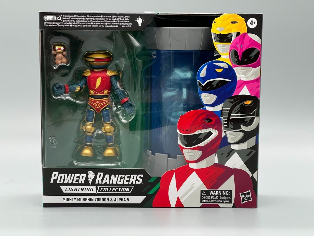 Power Rangers Lightning Collection Mighty Morphin Zordon & Alpha 5 - 2-pack Power Rangers Lightning Collection Mighty Morphin Zordon & Alpha 5 - 2-pack