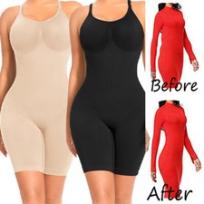 Fajas Body de control de barriga para mujer, moldeador de cuerpo adelgazante