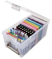 ArtBin Semi Satchel with Marker Storage Tray 15.00 x 8.00 x 6.25 Inches