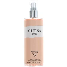 Guess Women's Fragrance Mist 1981 Timeless Authentic and Elegant Scent, 8.4 oz