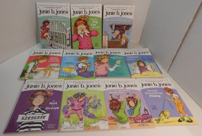 Junie B Jones Book Series Barbara Park ( Books # 2-12 )  Lot of 11 Paperback Bks