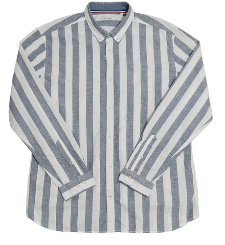 UNIVERSAL PRODUCTS x Thomas Mason Striped Button-Down Long Sleeve