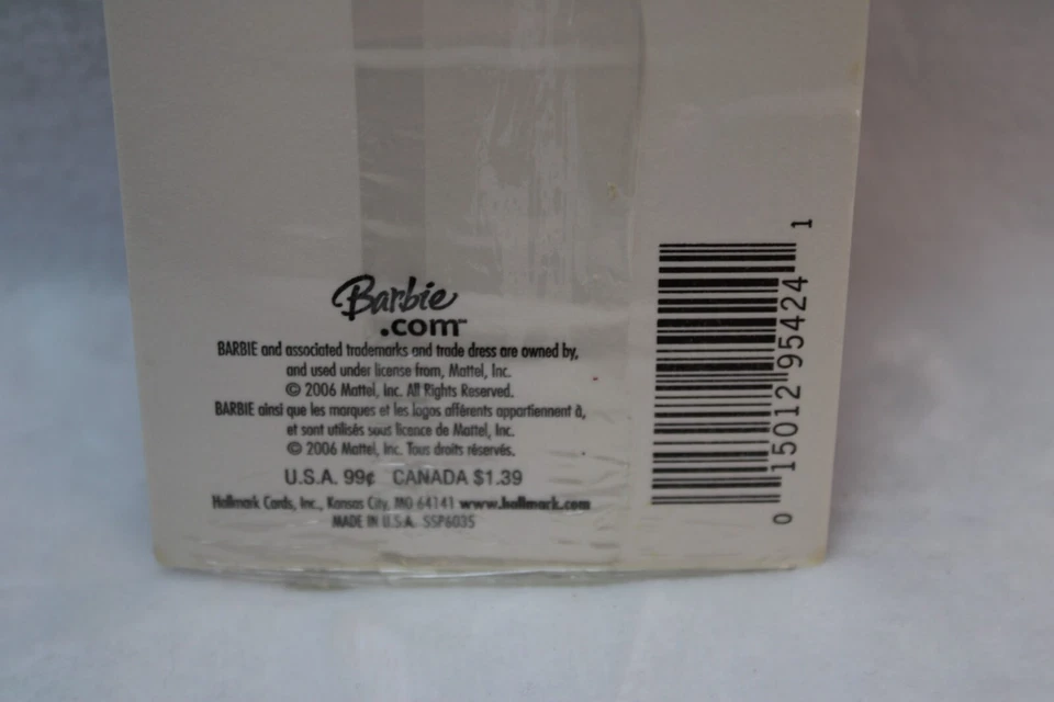 Hallmark Barbie 12 Dancing Princesses Stickers 2 Sheets 2006 Sealed New - Image 3 of 4